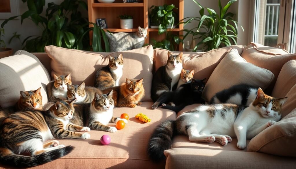 domestic non-pedigreed cats domestic non-pedigreed cats