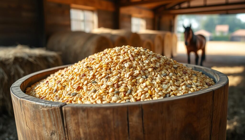 Horse grain Horse grain